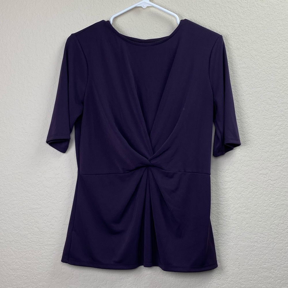Ann Taylor Plum Top